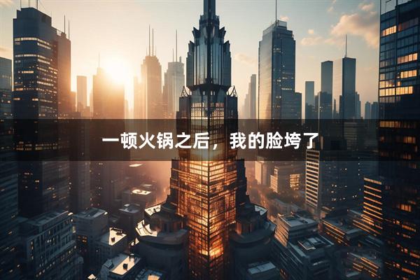 一顿火锅之后,我的脸垮了